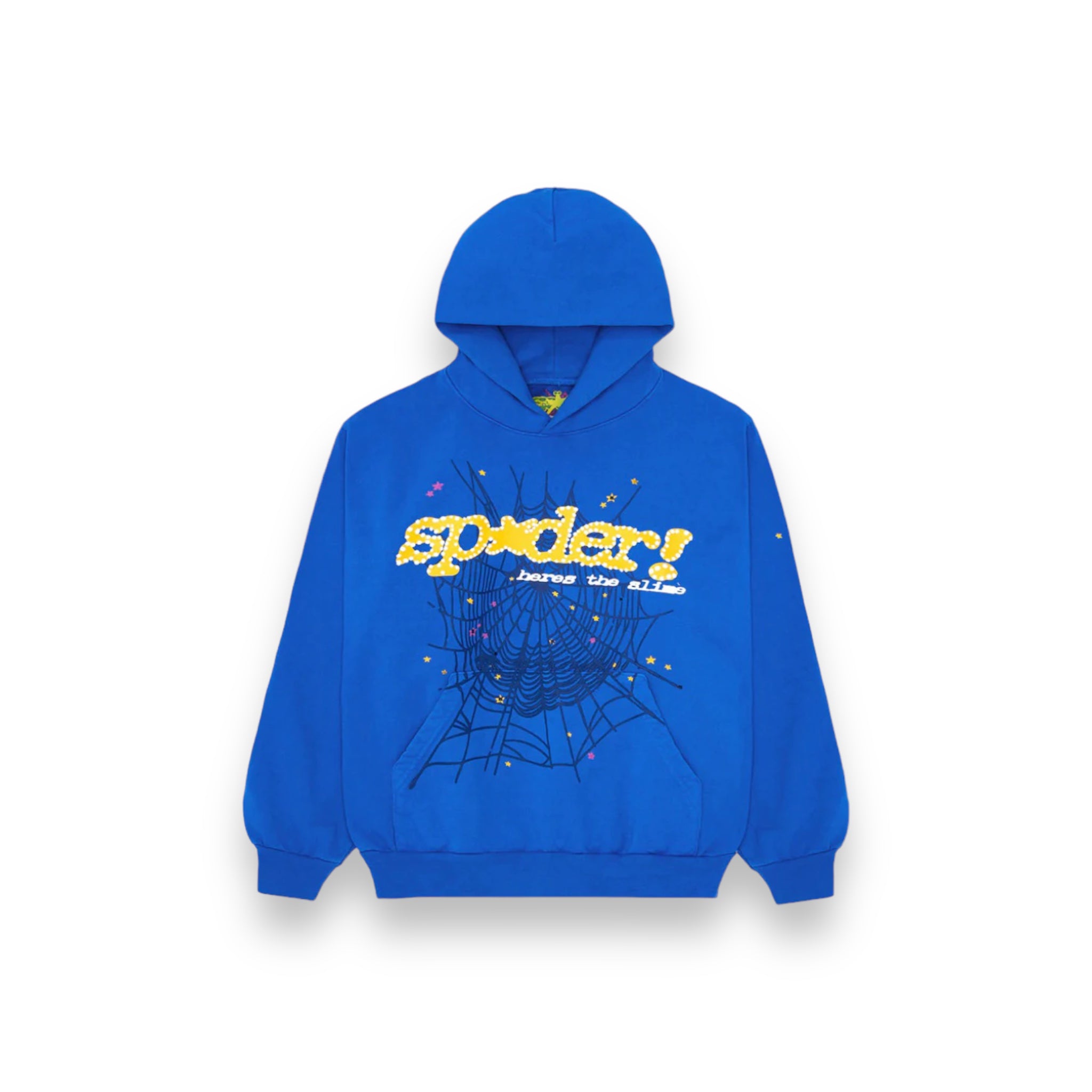 Spider Web Hoodie TC Blue