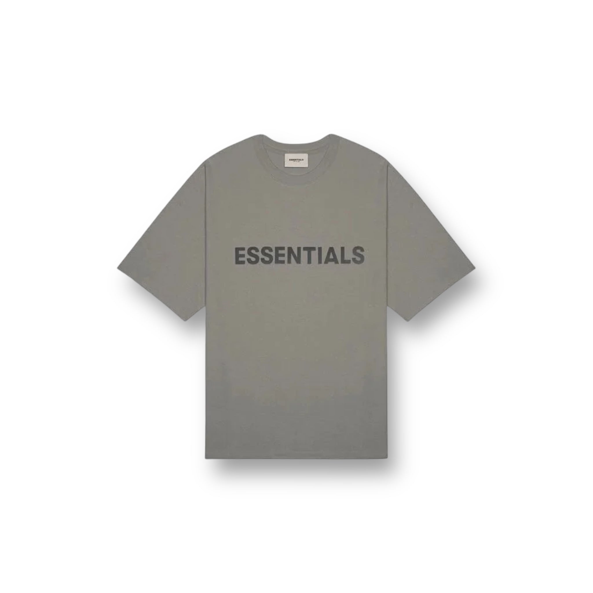 TIFFANY WOMEN'S ESSENTIAL LOGO T-SHIRT CEMENT