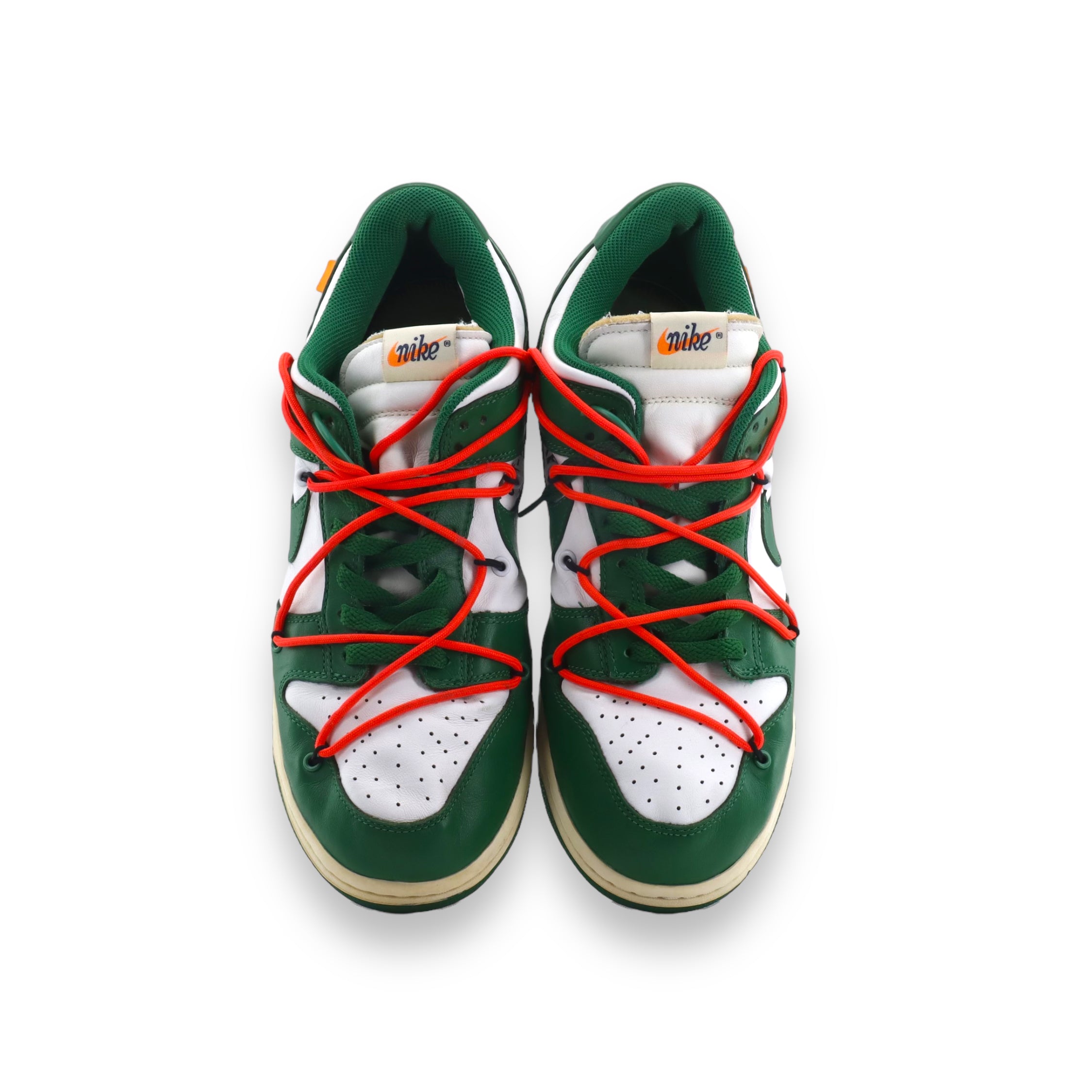 Off White Nike Dunk Low Pine Green