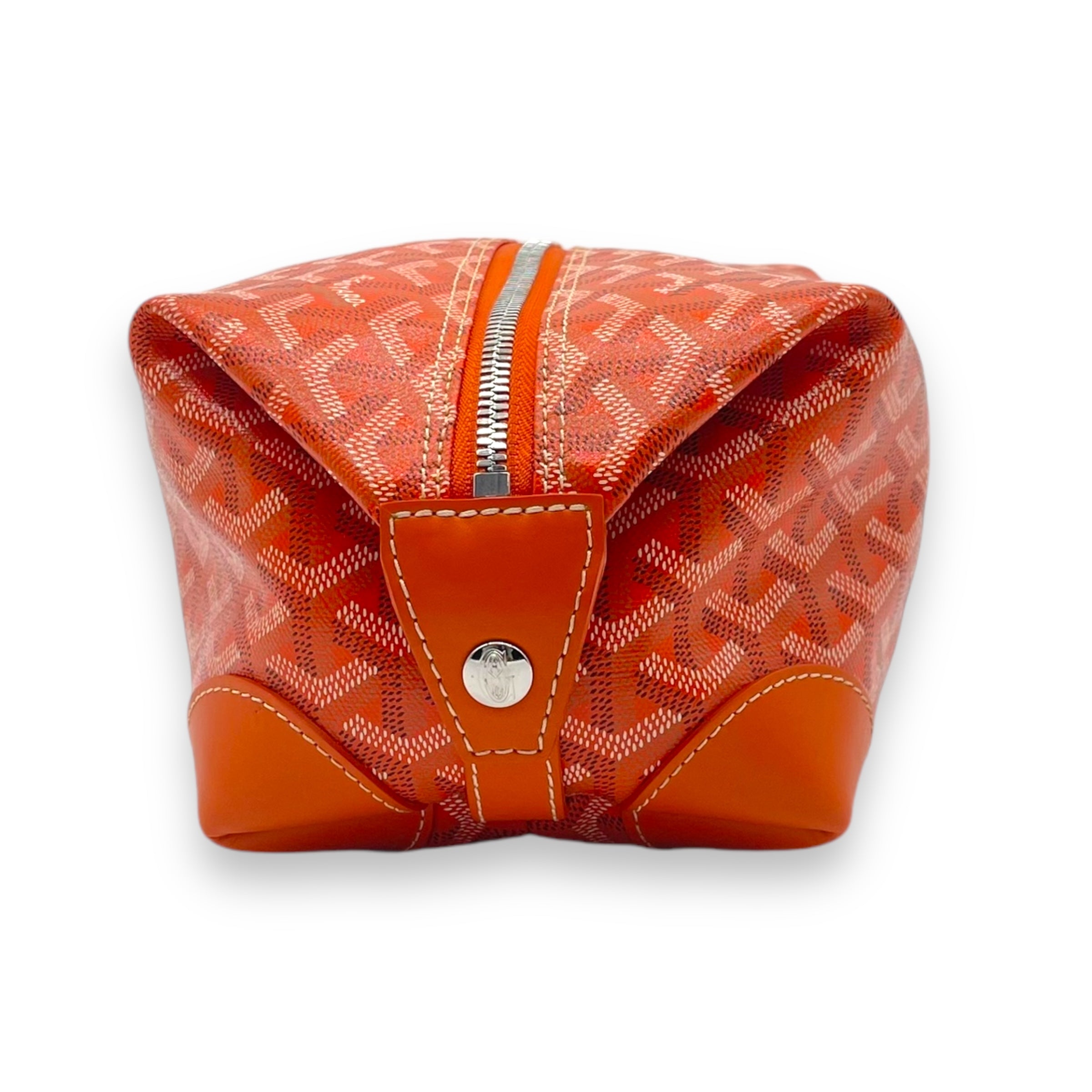 Goyard Orange Bowling Toiletry Bag 25