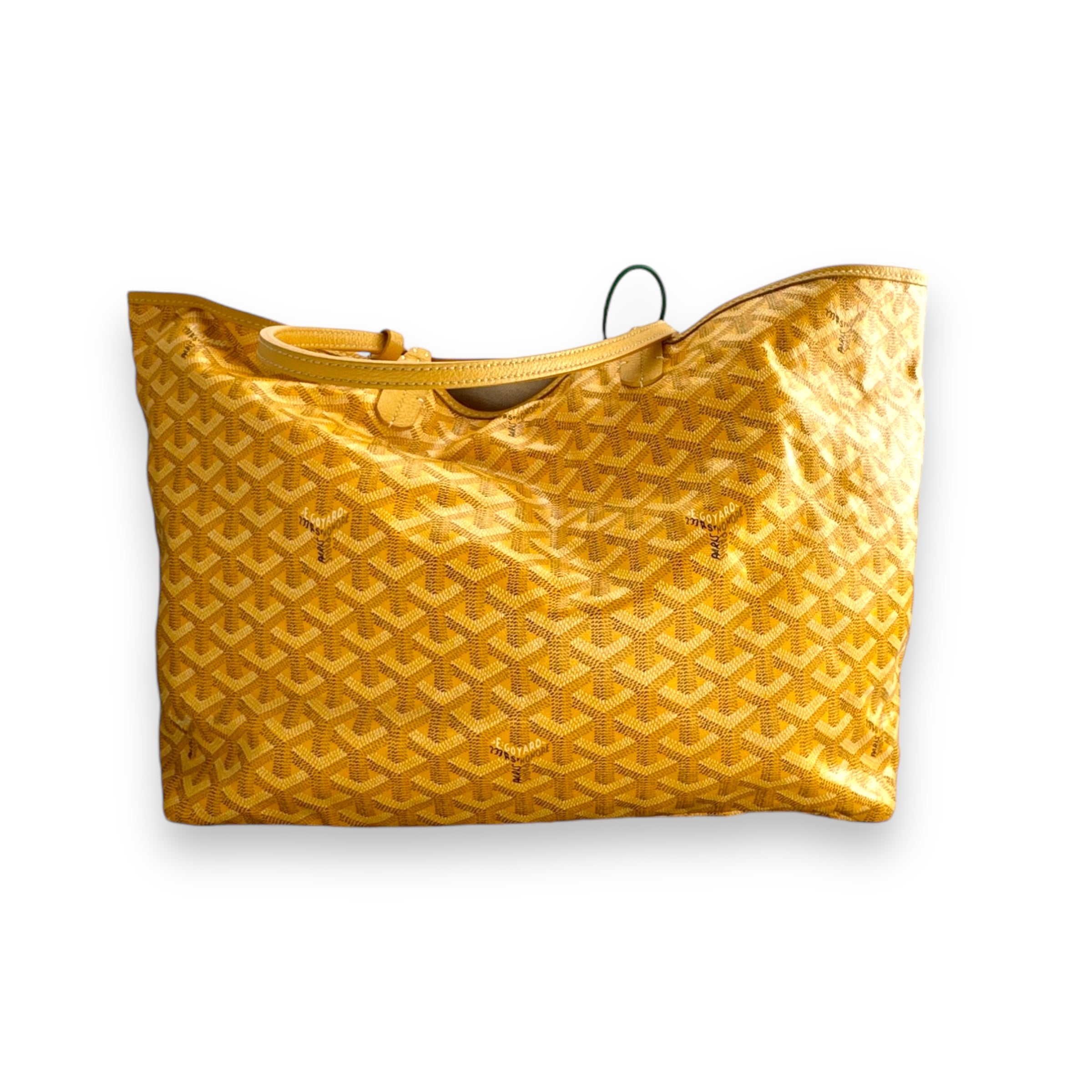 Goyard Saint Louis Yellow Tote Bag PM