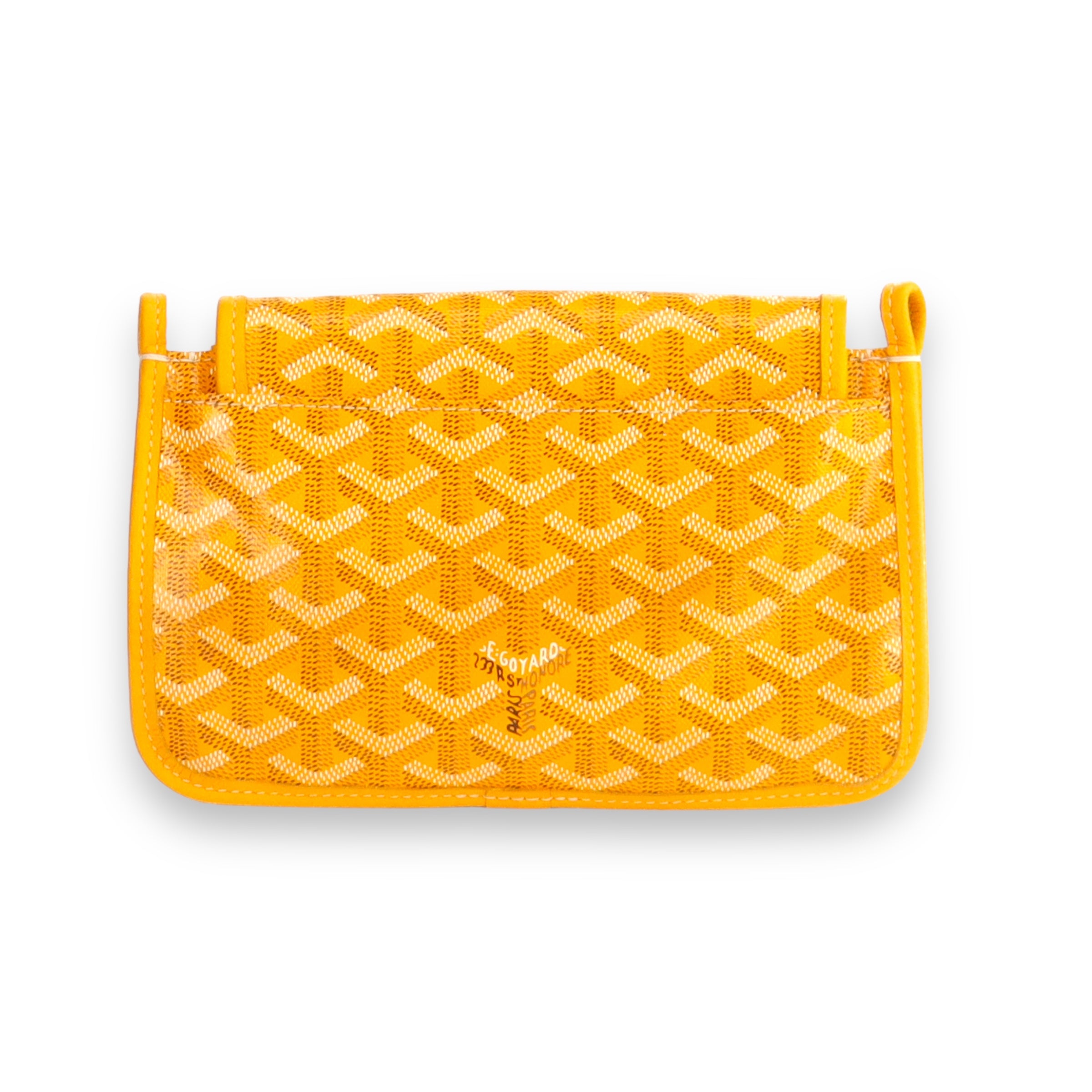 Goyard Plumet Pocket Wallet Yellow
