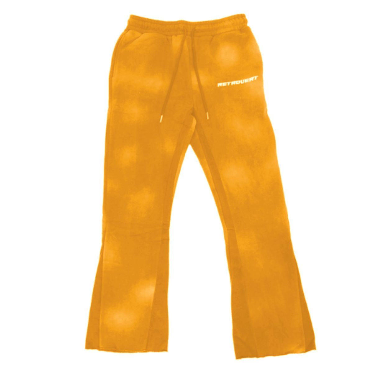 Retrovert Flare Sweatpants - Yellow