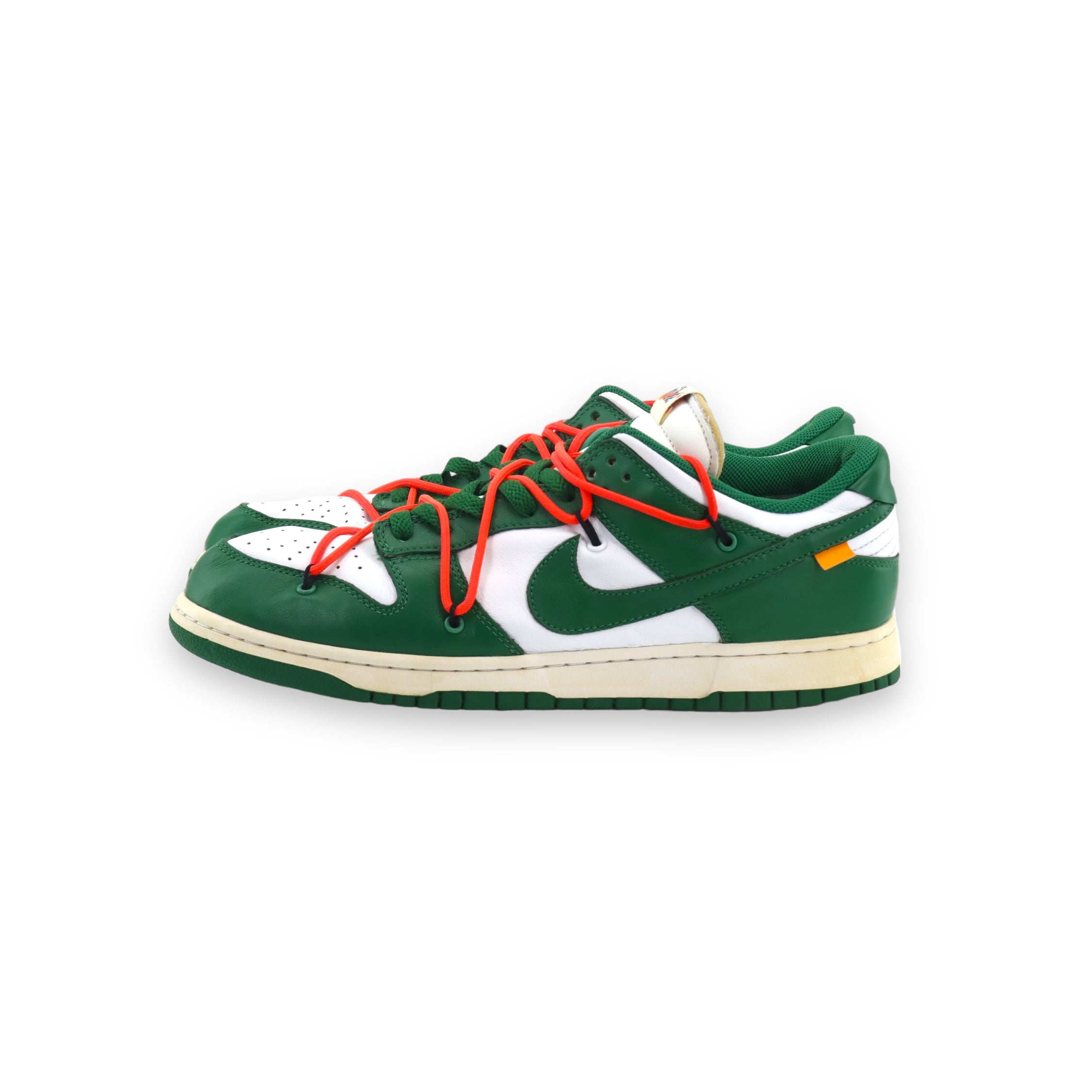 Off White Nike Dunk Low Pine Green