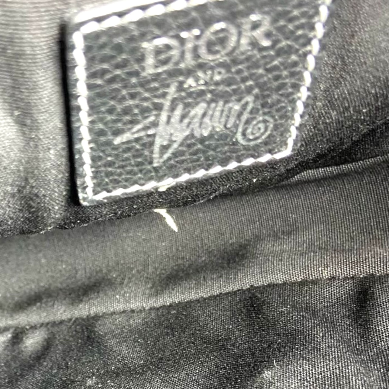 Dior x Shawn Stussy Saddle Bag
