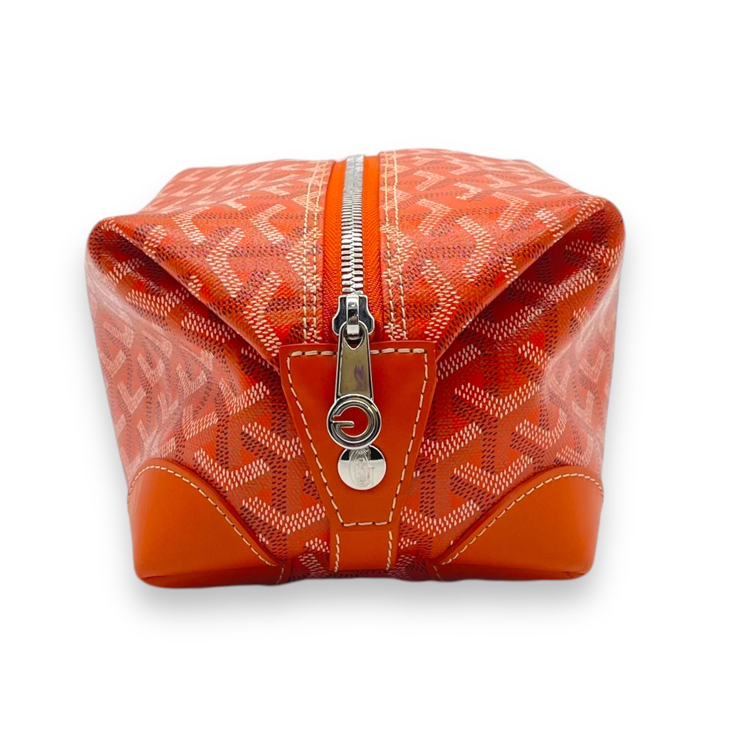 Goyard Orange Bowling Toiletry Bag 25