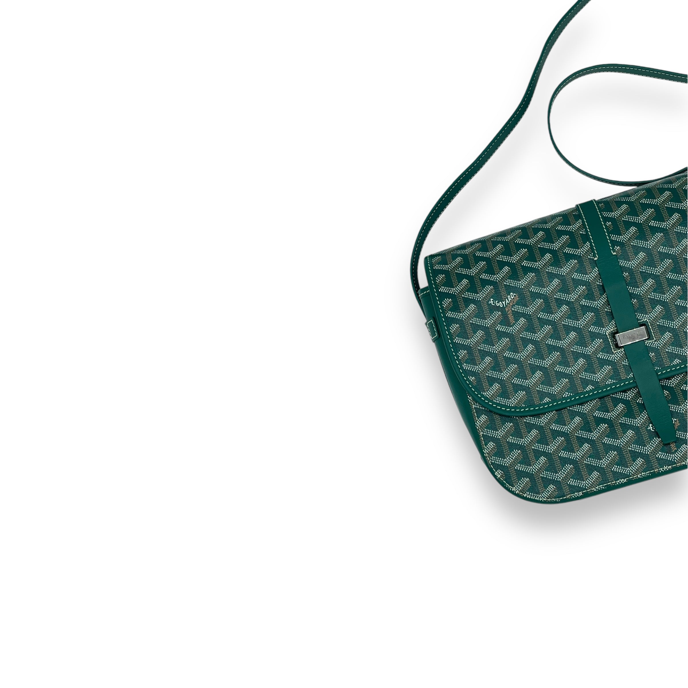 Goyard Belvedere MM Green