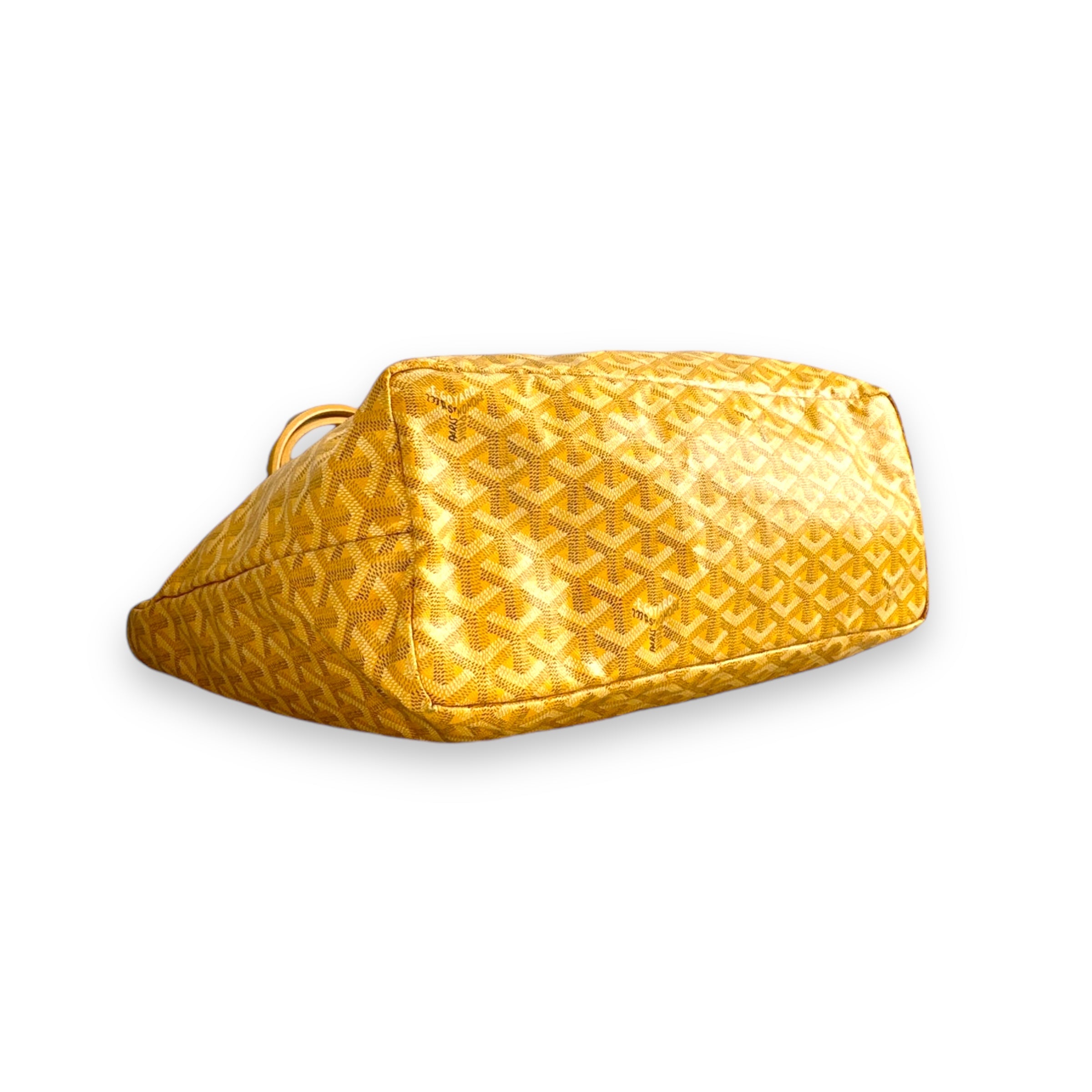 Goyard Saint Louis Yellow Tote Bag PM