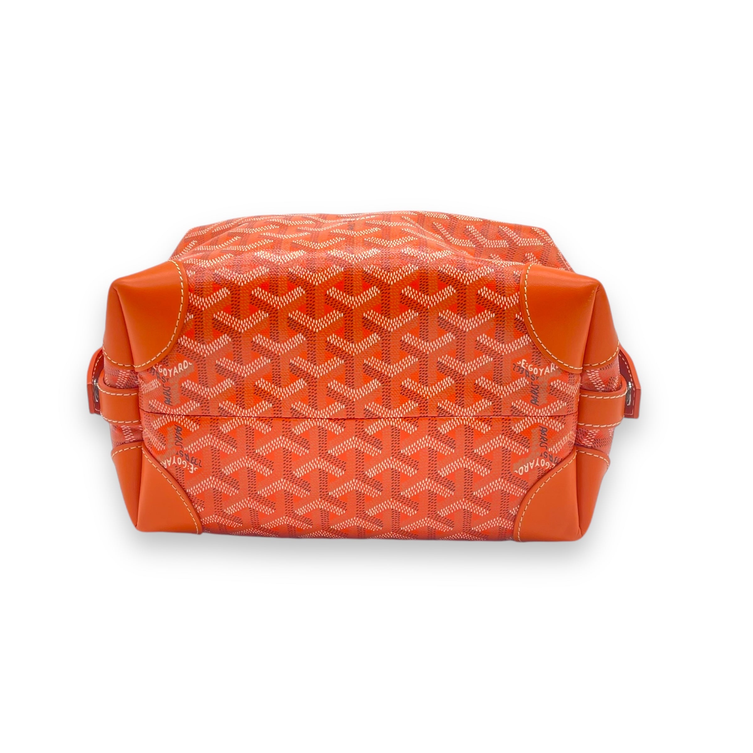 Goyard Orange Bowling Toiletry Bag 25