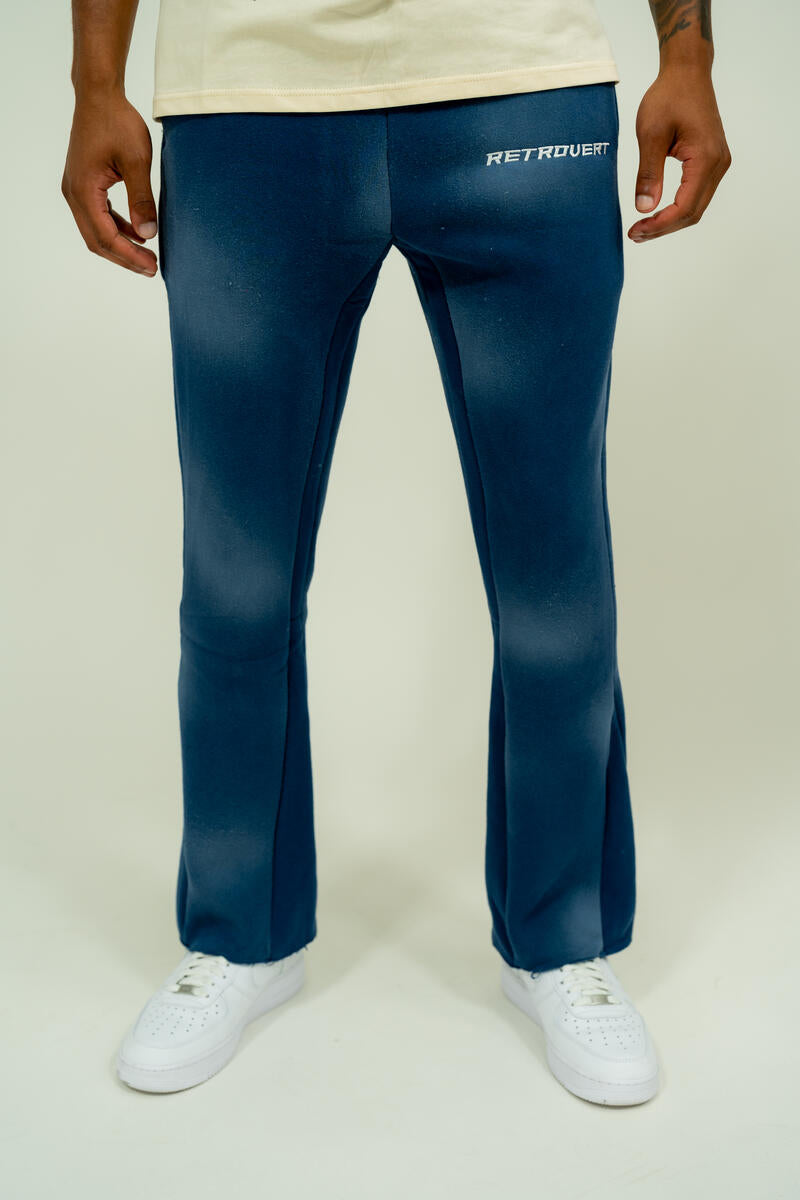 Retrovert Flare Midnight Blue Sweatpants