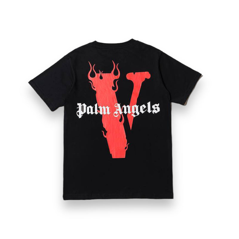 Vlone x Palm Angels Black/Red Tee