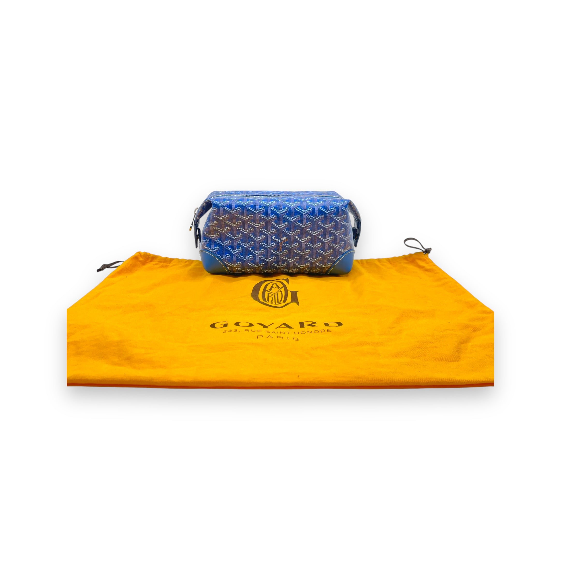 Goyard Blue Bowling Toiletry Bag 25