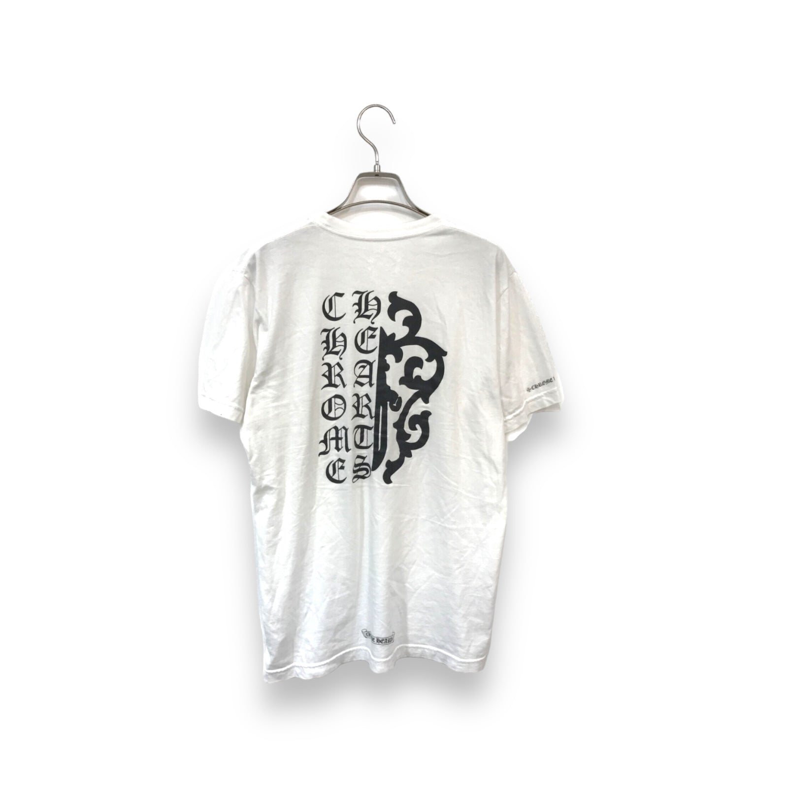 Chrome Hearts Black Sword Icon T-shirt White