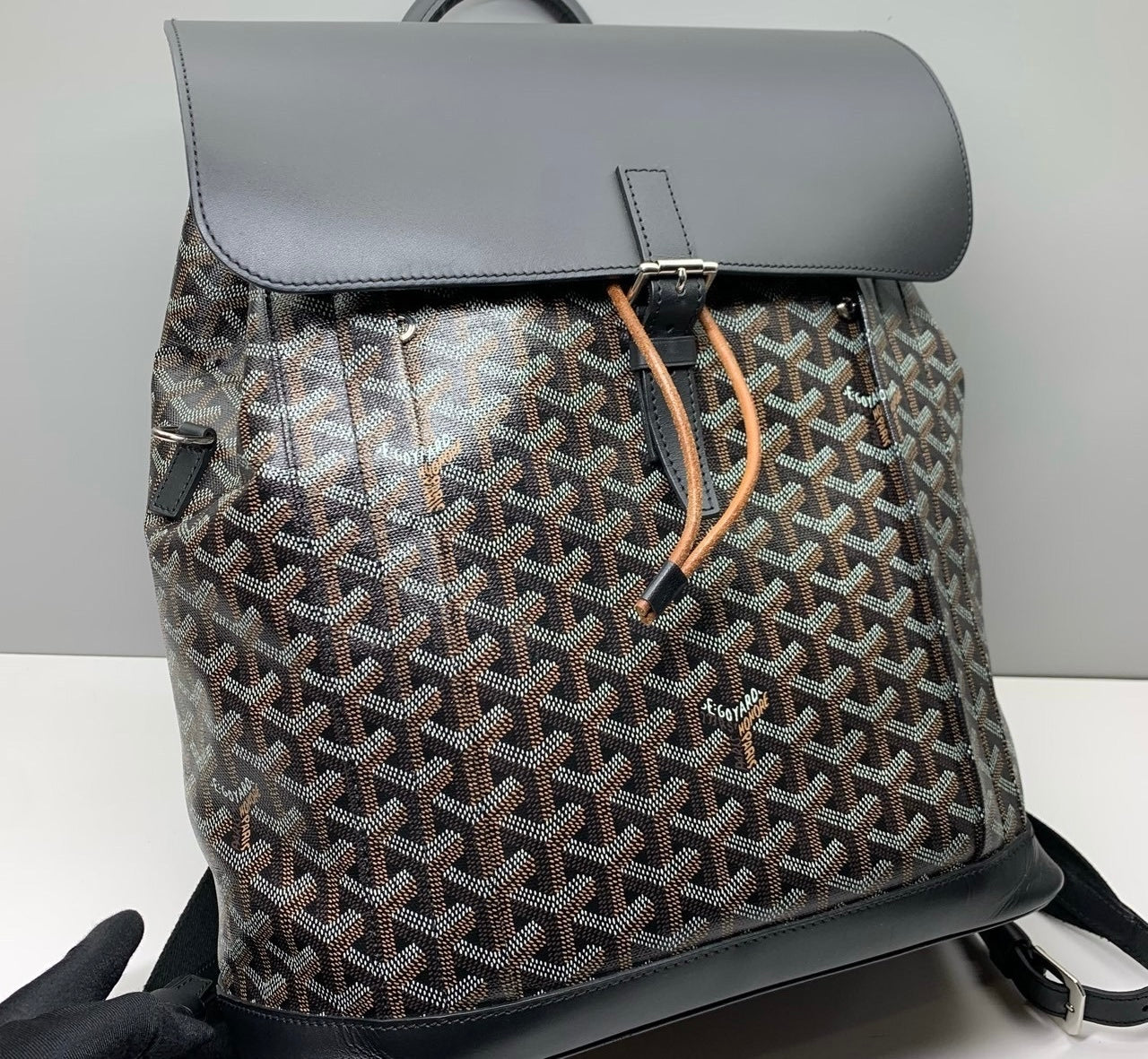 Goyard Alpin Black MM