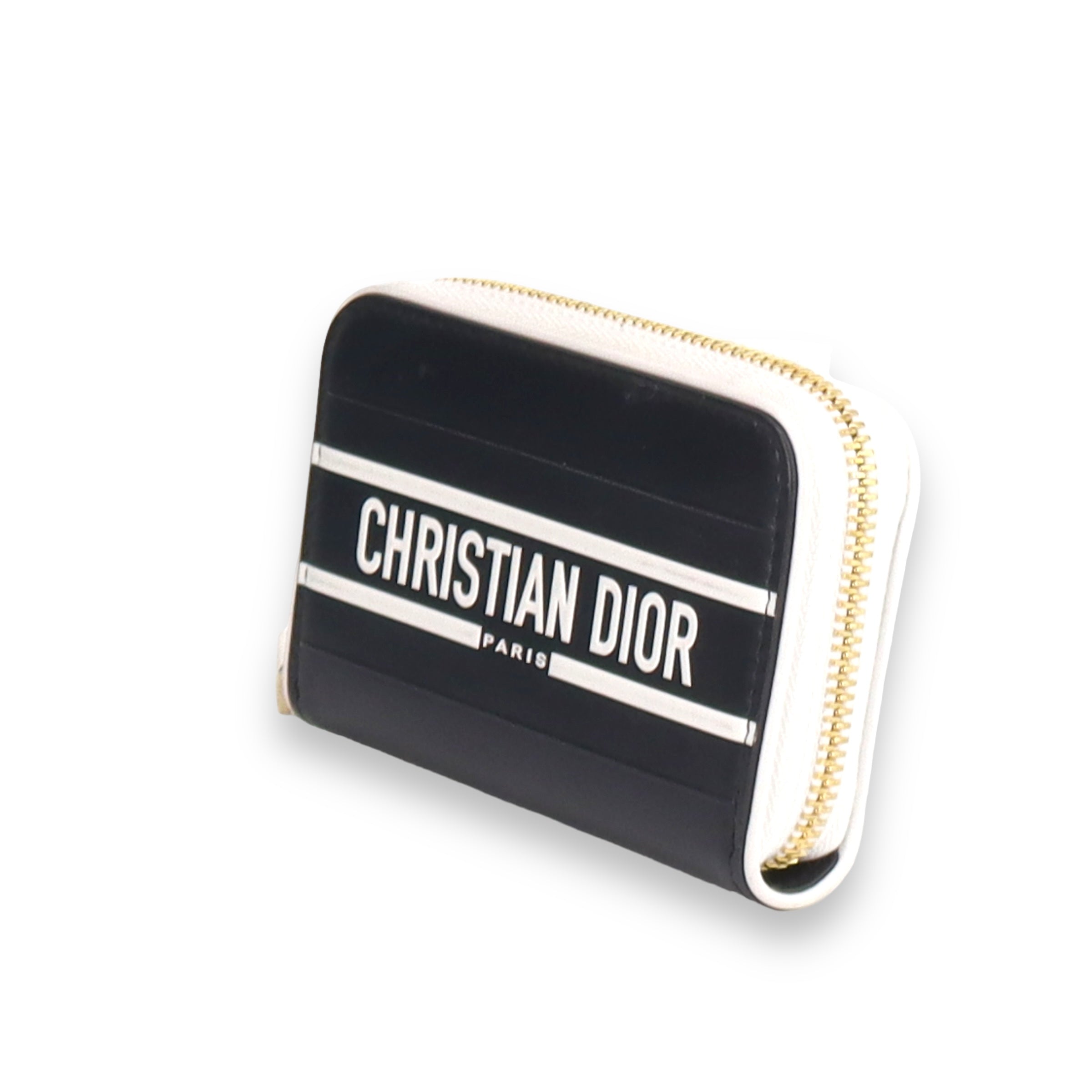 DIOR BLUE VIBE VOYAGER COMPACT WALLET