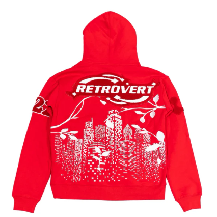 Retrovert City of Dreams Hoodie Red