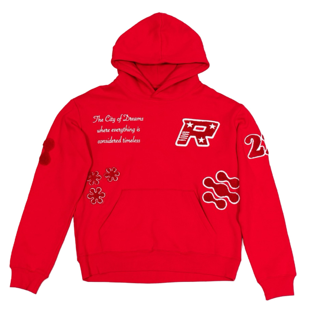 Retrovert City of Dreams Hoodie Red