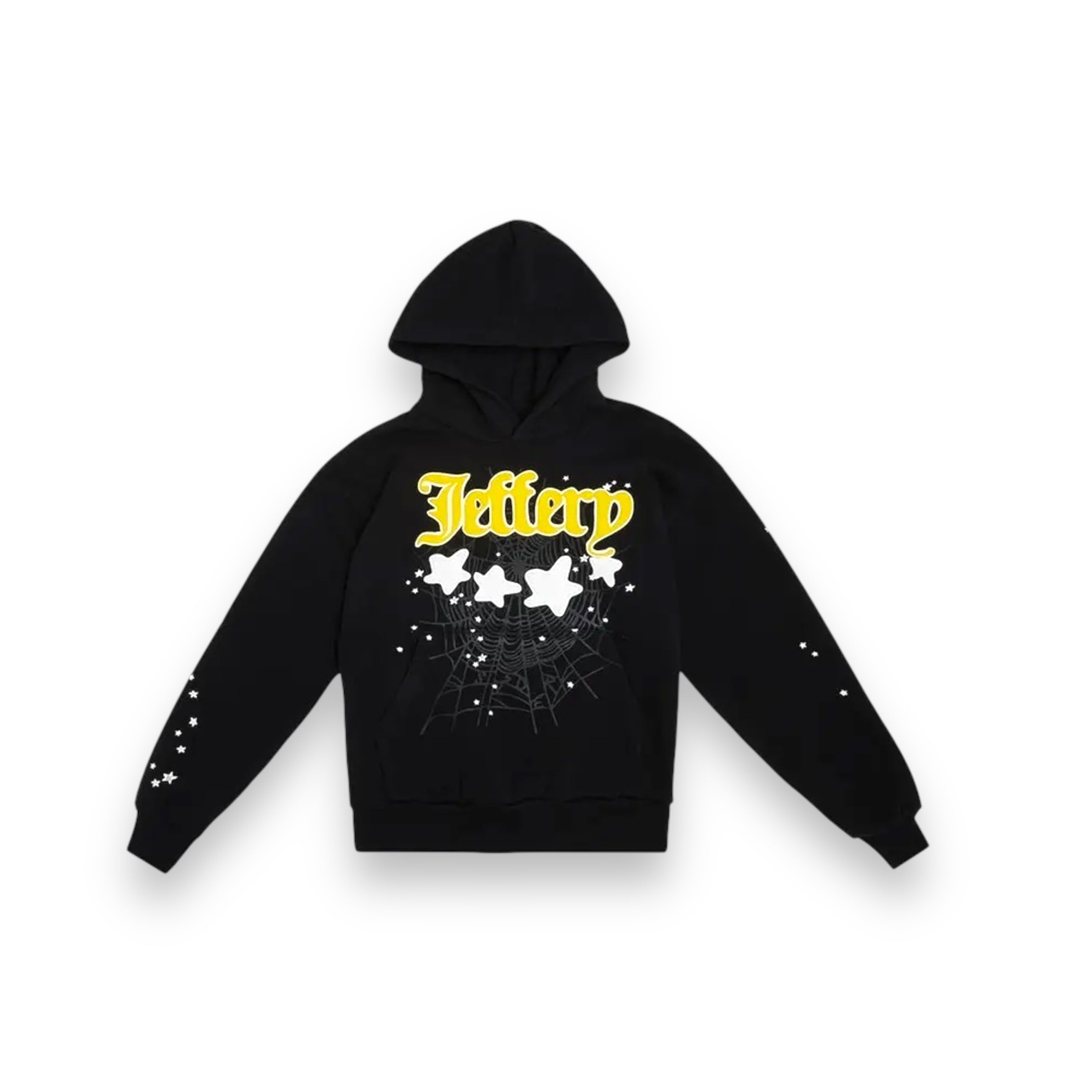 SP5DER Jeffery Hoodie Black