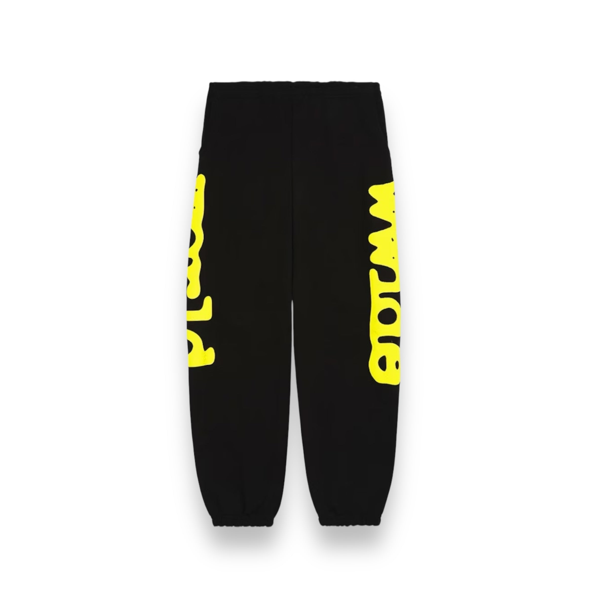 SP5DER Beluga Sweatpants Onyx/Yellow