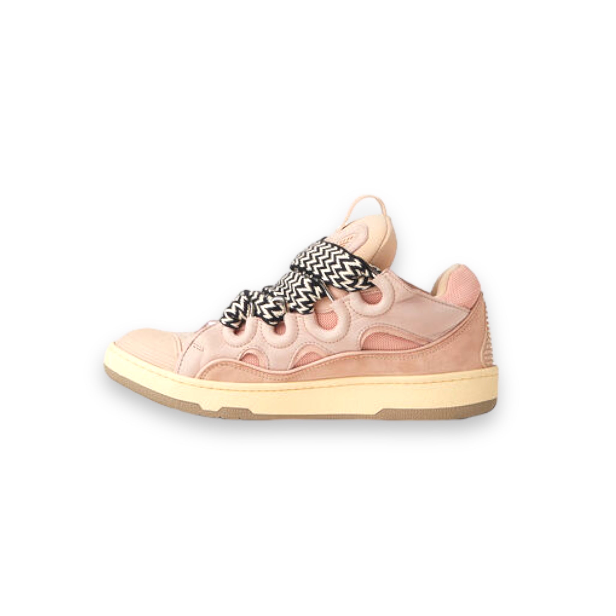 Lanvin Curb Pink Sneakers