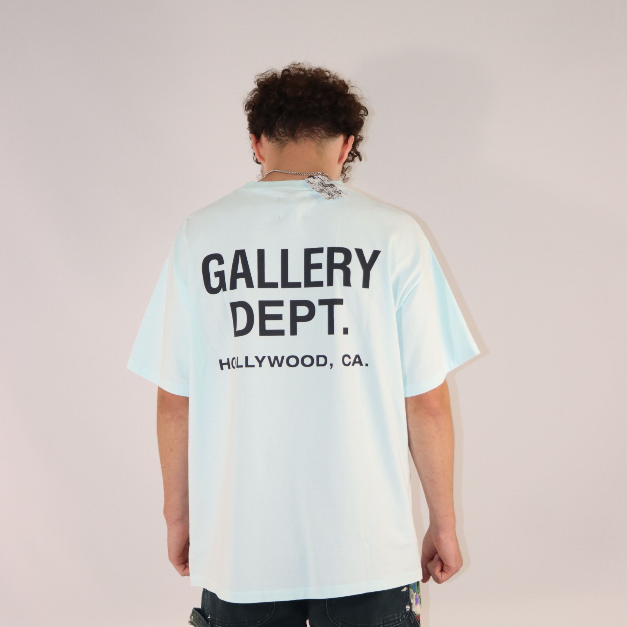 Gallery Dept Shirt - Light deals Baby Blue Souvenir T-shirt