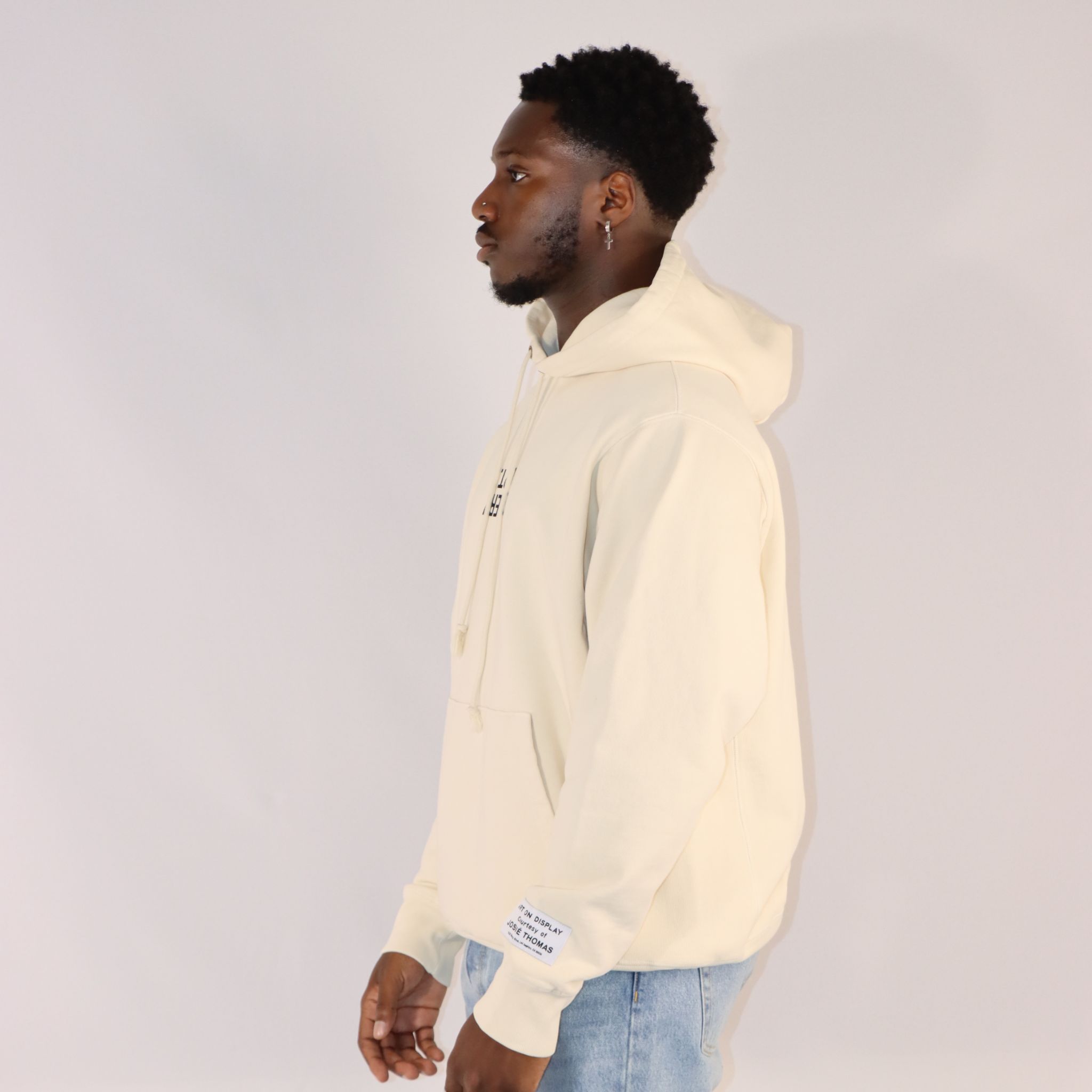 Gallery Dept. Cream Upside Down Logo Hoodie